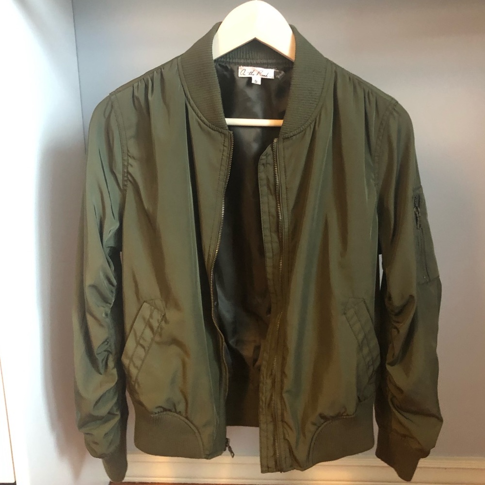 Army Green On the Road Jacket